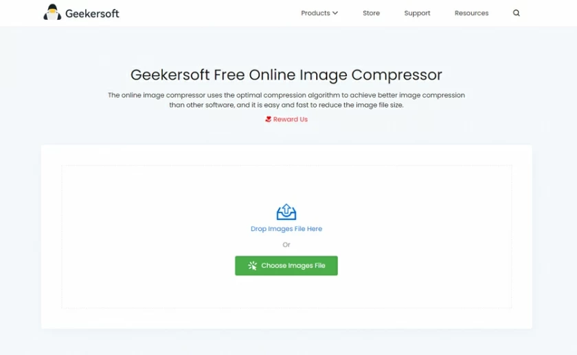 How to compress images